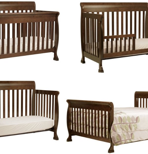 convertible crib with toddler rail