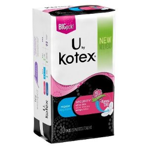 Target 购买3件精选Kotex或U by Kotex卫生棉、护垫等产品促销