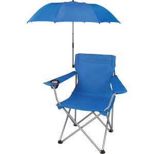 Ozark Trail 休闲折叠便携椅雨伞，蓝色