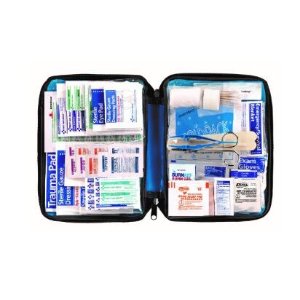 First Aid Only All-purpose First Aid Kit, Soft Case with Zipper, 299-Piece Kit, Large, Blue