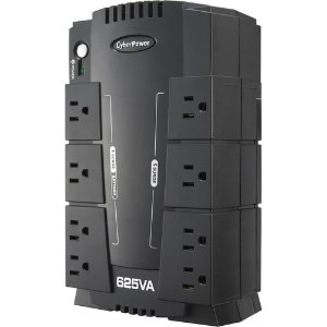 CyberPower 625VA 8-Outlet UPS Battery Backup