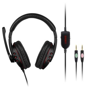 GASKY Gaming Headset For PC Mobile Phones with Mic Volume Control Noise Canceling