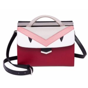 with Fendi DemiJour Small Leather Monster Satchel @ Saks Fifth Avenue