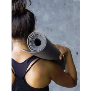 Spoga 1/4-Inch Anti-Slip Exercise Yoga Mat with Carrying Strap