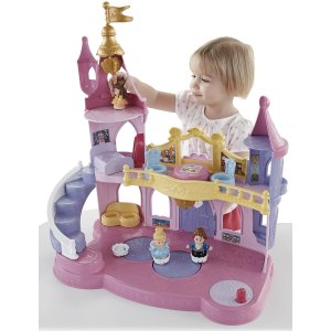 Fisher-Price Little People Disney Princess Musical Dancing Palace, Standard Packaging