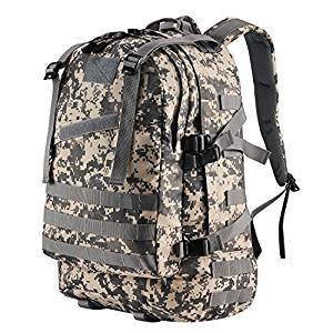 Gonex Military Tactical Backpack Waterproof Classical Assault Pack Backpack/Rucksack, Molle Bug Out Bag for Outdoor Hiking Camping Trekking Hunting 45L