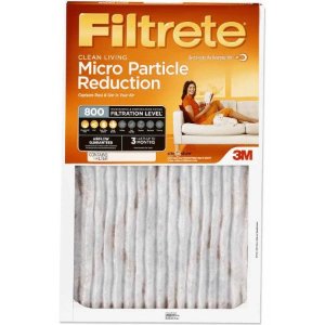 3M Filtrete Micro Particle Reduction Air and Furnace Filter, Available in Multiple Sizes