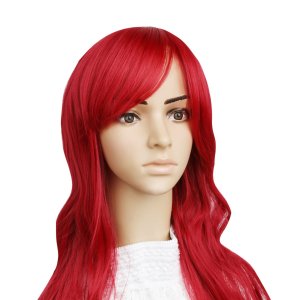 Hairby 32寸红色长假发