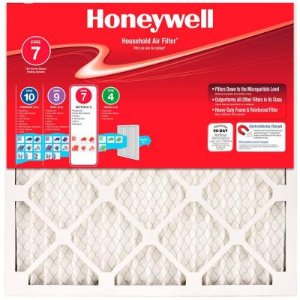 4-Pack Honeywell Allergen Plus Pleated FPR 7 Air Filters