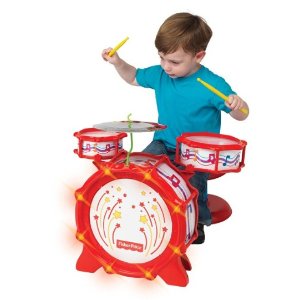 Fisher-Price Big Bang Drumset with Lights
