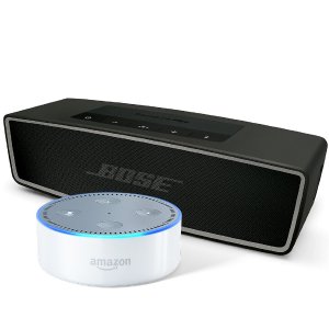 Amazon Echo Dot 二代智能管家 + Bose SoundLink Mini II 无线蓝牙音箱