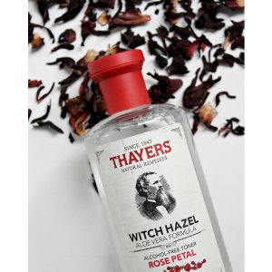 Thayers Alcohol-Free Rose Petal Witch Hazel with Aloe Vera, 12 Fluid Ounce