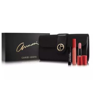 Giorgio Armani Beauty Lip Holiday Set @ Neiman Marcus