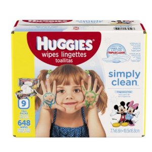 HUGGIES Simply Clean 婴儿湿巾无香型 648片