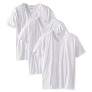 Emporio Armani Men's 3-Pack Regular Fit V-Neck T-Shirt