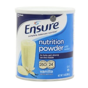 Ensure Nutrition Drink Powder, Vanilla Flavor, 14 oz Can (397 g)
