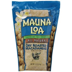 Mauna Loa Macadamias, Dry Roasted with Sea Salt, 11-oz