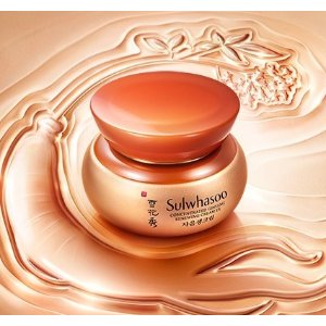 with Purchase of the NEW Concentrated Ginseng Renewing Cream EX @ Sulwhasoo