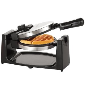 BELLA 13991 Rotating Waffle Maker, Polished Stainless Steel