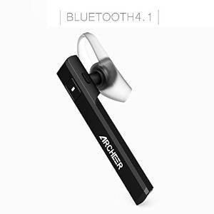 Archeer Wireless Headphone Ultra Light Hands-Free Earpiece AH05 with USB Charging Dock