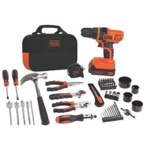 BLACK+DECKER LDX120PK 20-Volt MAX Lithium-Ion Drill and Project Kit