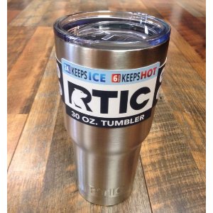 RTIC 双层真空隔温带盖不锈钢杯*30盎司