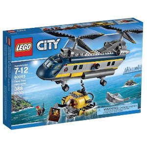 乐高LEGO City 深海勘探车+直升机 60093
