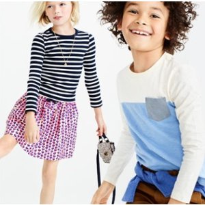 Kid's Clothing Clearence @ J.Crew Factory
