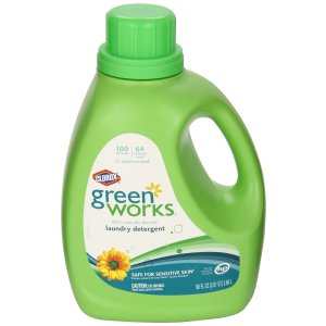 Green Works Liquid Laundry Detergent, Original, 90oz Bottle (Case of 4)