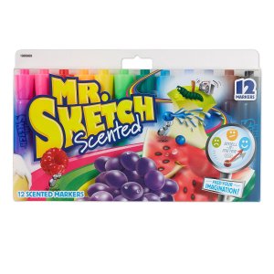 Mr. Sketch Assorted Scent Markers, 12 Pack (1905069)
