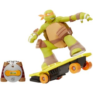 Walmart特别版 滑滑板的忍者神龟米奇-遥控玩具