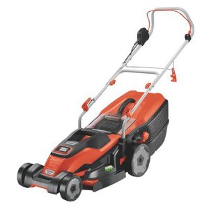 BLACK+DECKER EM1700 17-Inch Corded Mower with Edge Max, 12-Amp