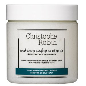 CHRISTOPHE ROBIN CLEANSING PURIFYING SCRUB WITH SEA-SALT @ HQHair UK