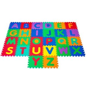 Trademark Games Foam Build & Play Alphabet Puzzle Play Mat