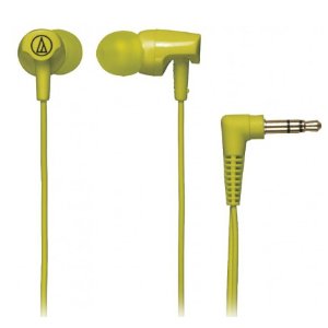 Audio Technica SonicFuel In-Ear Headphones (Lime Green)