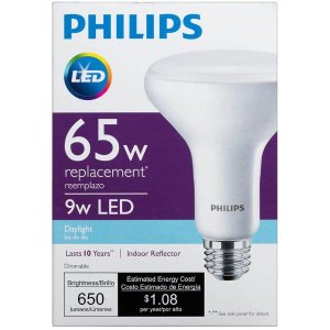 Philips BR30 65 Watt Equivalent Dimmable Daylight LED Bulb 4 Pack