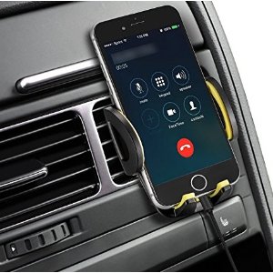 Omaker Adjustable Car Phone Mount Holder Allows for smartPhone Removal including iphone 7/6s/6