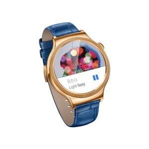 Huawei Smartwatch for iPhone, Android Smartphones - Retail Packaging - Gold/Sapphire
