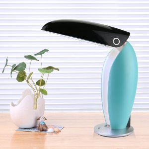 iEGrow Dimmiable LED Desk Lamp with Touch-Sensor Control Panel, Alarm, Time and Date Disply
