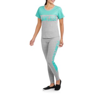 Women's Fitspiration "Flawless" Jersey Tank and Legging Set