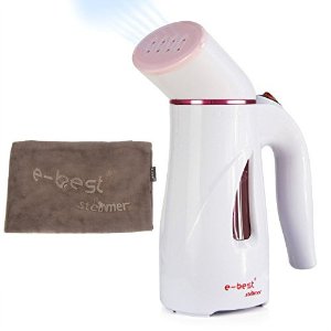 Ebest Mini Travel Portable Garment Steamer,handheld Fabric Steamer Clothes Steam Cleaner Travel Pouch Included