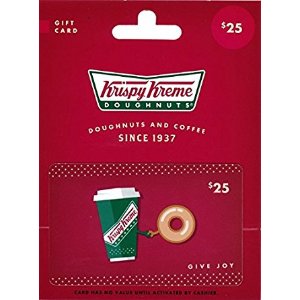 闪购！价值$25 Krispy Kreme 甜甜圈店礼卡
