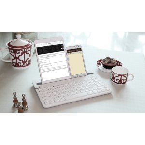 Logitech K480 Bluetooth Multi-Device Keyboard White