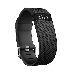 Fitbit ChargeHR Heart Rate Activity Wristband, Small, Black