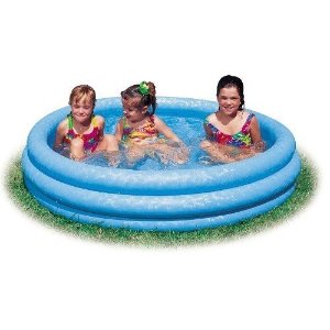Intex Crystal Blue Inflatable Pool, 45 x 10"