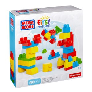 Mega Bloks 大号积木玩具 40块
