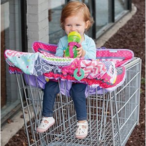 Infantino Compact2合1购物推车保护垫/餐椅保护垫