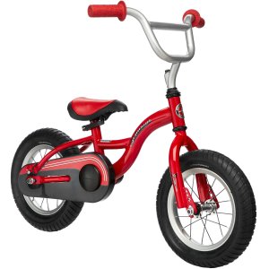 12" Schwinn Boys' Kwickster 2-N-1 Learning Bike, Red