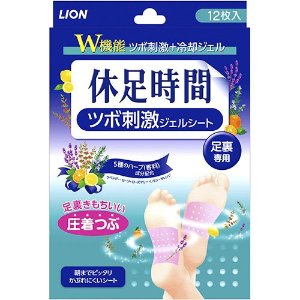 Foot Resting Time Cooling Sheet 12 Pieces @ Amazon Japan