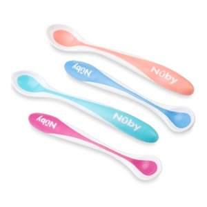 Nuby Hot Safe Spoons 感温变色软勺